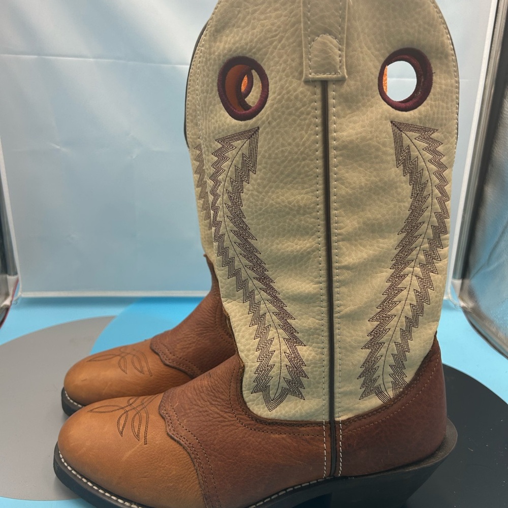 Laredo men 10 Knoxville buckaroo cowboy boots - Picture 4 of 10